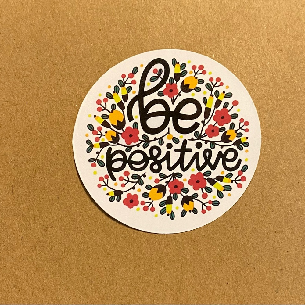 🌈20/$12🌈 Be Positive Sticker